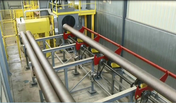 Oppervlaktereiniging het Vernietigen de Zaal van het Materiaalbzb Zandstralen