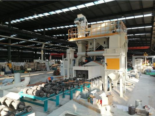 kwaliteit Het grote het Zand Vernietigen en Derusting van Staalleidingen op de Oppervlakte van het Verschillende Door buizen leiden fabriek