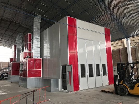 kwaliteit Het schilderen van Materiaal voor Yutong-de Zaal van de Busverf het Diesel Hitte Schilderen Materiaal fabriek