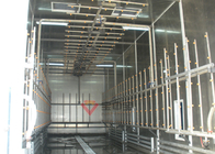 De Cabinezaal van de watertest de Testlijn van de Treindouche voor Bus/Vrachtwagen