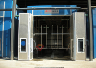 De Cabinezaal van de watertest de Testlijn van de Treindouche voor Bus/Vrachtwagen