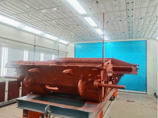 De militaire het Schilderen Cabine van de de Tankverf van de Productielijn Zijuitlaat Militaire