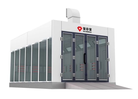 kwaliteit Auto Refinish Booth Voor Trein Collega Auto Spuitcabine Leren fabriek