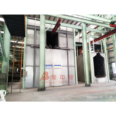 Professionele het Staalprofiel van het Deklaagmateriaal Bespuitende Zaal de Nevelcabine van de Deklaagverf