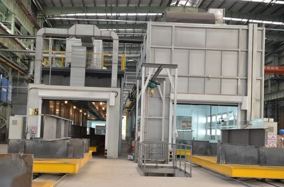 kwaliteit Spuitcabine voor metaalproductie met Smart Control-systeem Bakoven fabriek