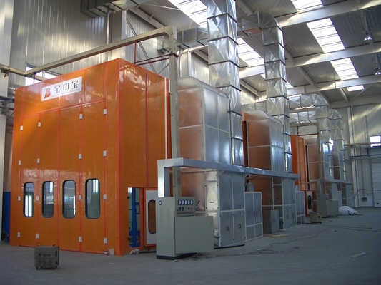 Bus het Schilderen van de Stroom Volledige Downdraft van de Kamerlucht de Nevelcabine voor voertuig
