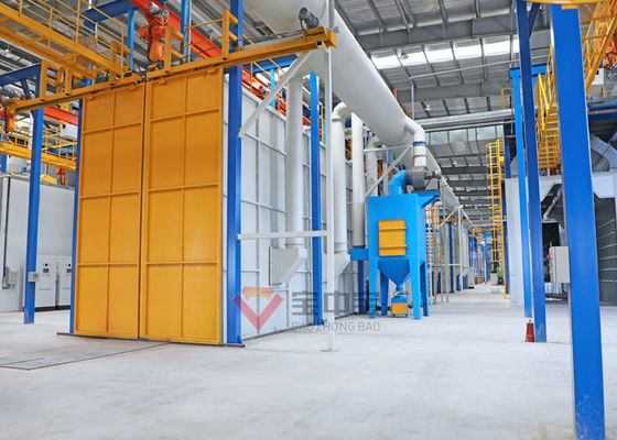 kwaliteit PLC-automatische machines Verflijn Industrie Sproeiovenapparatuur fabriek