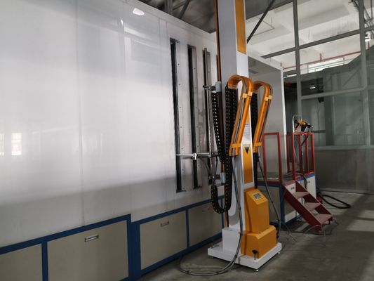 kwaliteit Automatische verfbooth voor zware machines voor gladde bewegingen van pistolen voor poedercoating fabriek