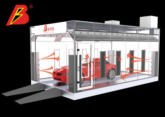 kwaliteit Snel droogend Auto Spray Paint Booth Watergebaseerd verfdrogingssysteem fabriek