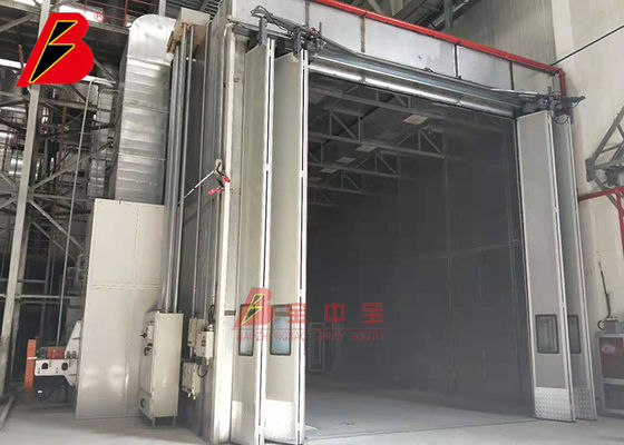 kwaliteit Gas het Verwarmen bakt Zaal de Aandrijving van Oven Bus Paint Booth With door Deuren fabriek