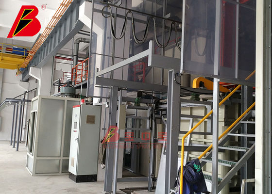 kwaliteit De onderdompelende Cabine van de het Gordijnnevel van het Voorbehandelings Automatische Water fabriek