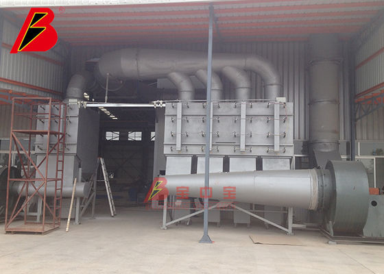 kwaliteit 69kw schoonmakende Zandstralenzaal voor Grote Container fabriek