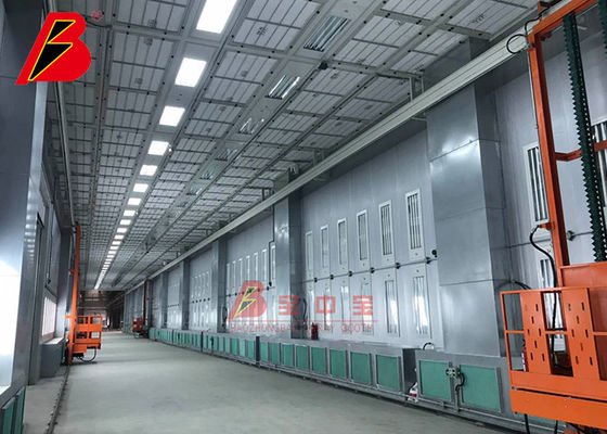 kwaliteit Lang de Windblad 2.5m van de Nevelcabine Min Spray Coating Line fabriek