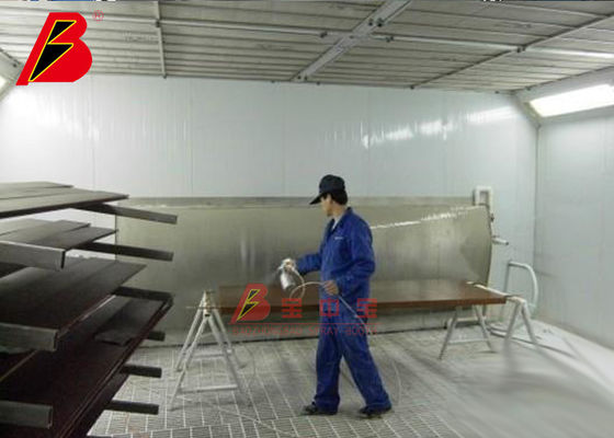 kwaliteit 34.5KW de Cabine van de kabinetsverf met de Filtersysteem van het Watergordijn fabriek