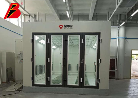 De grote Cabine van de het Voertuignevel van de Glasdeur 16kw voor Autoturbineventilators
