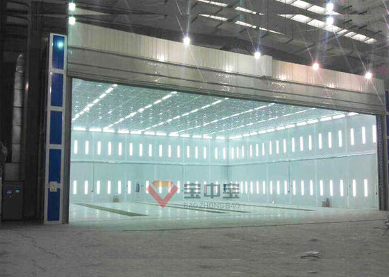 kwaliteit 10m Wide Big Door voor de Zaal van de het Vliegtuigverf van de Nevelcabine voor vliegtuigen fabriek
