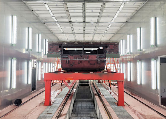 kwaliteit De Zaal van de tankverf Militaire de Cabine Zware Machine van de Productnevel het Schilderen Cabinelijn fabriek
