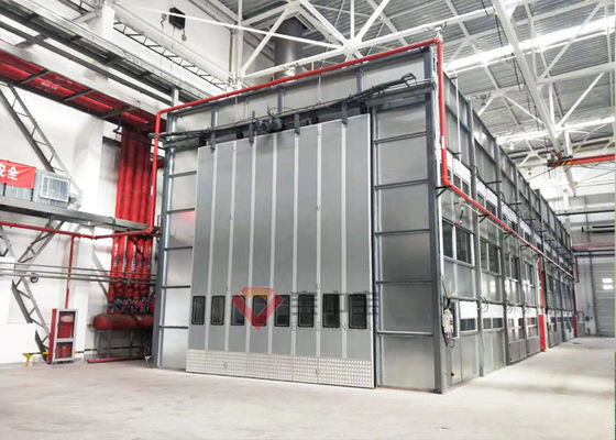 Het militaire Nevelmateriaal vouwt de Sterke Cabine van de Deuren Industriële Nevel voor vliegtuigen het Schilderen