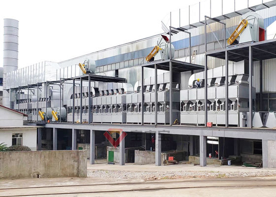 De behandelingssysteem van Uitlaatgasvocs voor de Industrie het Schilderen productielijn