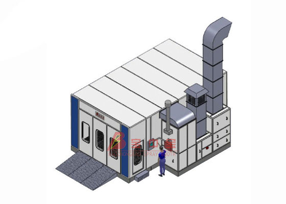 kwaliteit Van de diesel de Zaal Hittenevel van de de Verfcabine van Downdraft van de Luxeeurop de Cabine van de het Ontwerpnevel fabriek