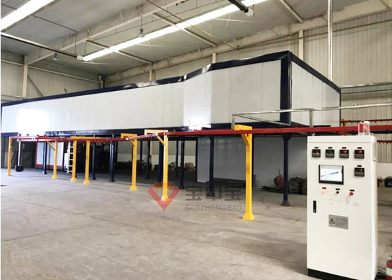 kwaliteit De automatische de Deklaagmachine van de Poederverf het Schilderen Lijn van de Materiaaldeklaag fabriek