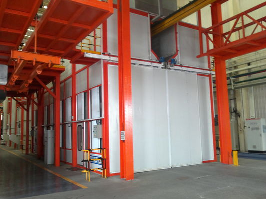 kwaliteit De zware Cabine van de Machinesverf voor Yuanda-Groep Open de Cabinebovenkant van de Materiaalnevel fabriek