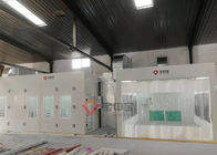 Voorbereidingszaal voor Luxeauto Infrarode Lichte het Verwarmen de Lijn Prep Post van de Autoreparatie