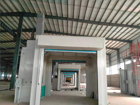 De Rolling Zaal van de Deurverf voor van de de Vrachtwagenbus van de Vrachtwagenfabriek van de de Nevelverf het Materiaal van de de Cabinedeklaag
