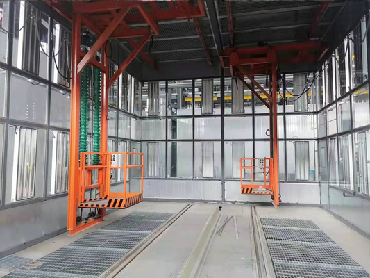 Opheffend het Lopen Opheffende het Werklijst van de Platform Hangende Stijl voor het Schilderen van Zaal/het Schilderen Werkend Platform