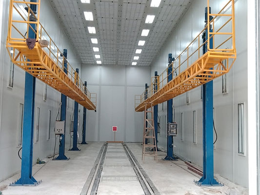kwaliteit Poststijl die Woking-Platform Schurend Zaal Hulpmateriaal om Cabine opheffen Te schilderen fabriek