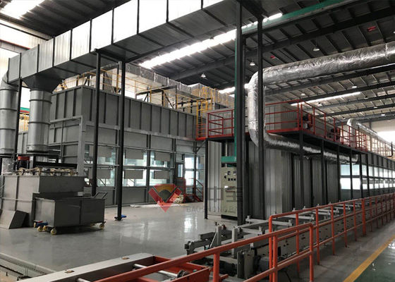 kwaliteit Van de de Cabine de Ruimtevaartverf van de vliegtuigennevel Productielijn van de de Cabineverf fabriek